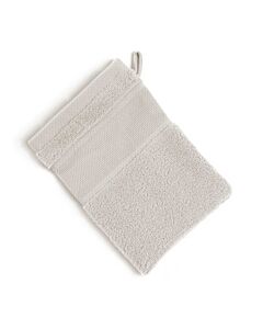 Rico Design washand met aida rand om te borduren beton grijs  740277.73