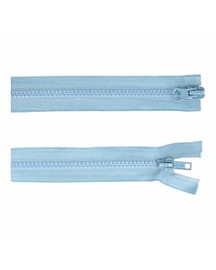 Dubbel deelbare rits 80cm kl.580 zwart met bloktand