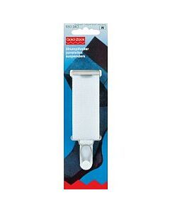Jarretel veloursband van Prym wit 30mm. 