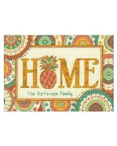 Borduurpakket Pineapple Home om te borduren van Dimensions om te borduren met telpatroon 70-65179