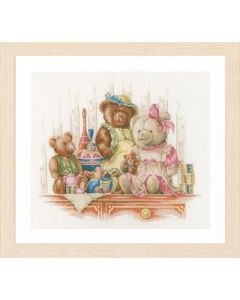 Borduurpakket Speelgoed en beren  om te borduren lanarte pn-0168381