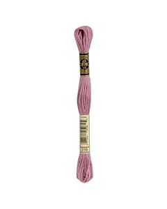 Borduurzijde DMC Mouline Special 117 kl.316 roze/lila