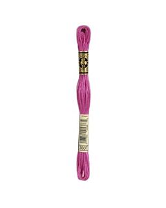 Borduurzijde  DMC Mouline Special 117 kl.3607 fel roze/paars