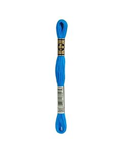 Borduurzijde DMC Mouline Special 117 kl.3843 fel blauw
