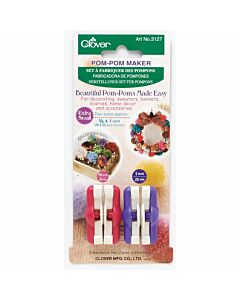 Clover pompom maker 20mm en 25mm