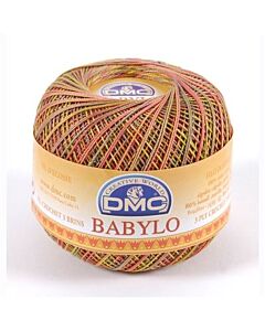 DMC Babylo Multicolor nr.20 kl.4510 oranje geel bruin  50gram