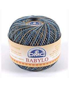 DMC Babylo Multicolor nr.30 kl.4515 blauw grijs 50gram