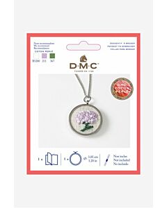 DMC metalen hanger rond borduren
