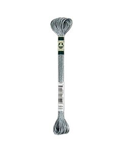 DMC Mouliné Satin kl.414 zilver borduurgaren 