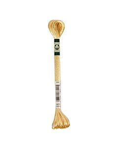 DMC Mouliné Satin kl.676 licht goud borduurgaren 