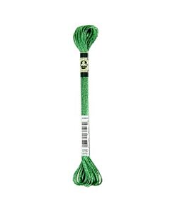 DMC Mouliné Satin kl.702 groen borduurgaren 