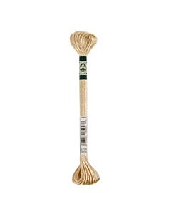 DMC Mouliné Satin kl.739 licht goud borduurgaren 