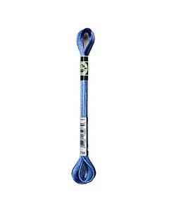 DMC Mouliné Satin kl.798 metallic blauw borduurgaren 
