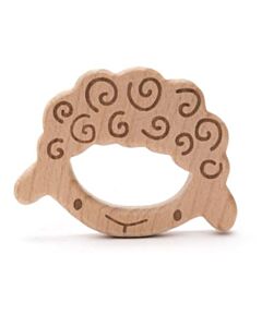 Durable bijtring schaap- hout