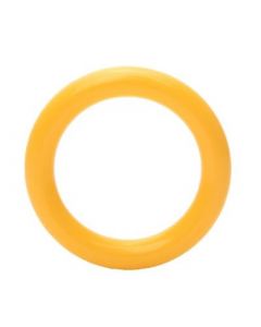 Durable plastic ringetjes 40mm kleur geel