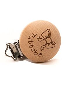 Durable speenclip 'tuttebel' hout 