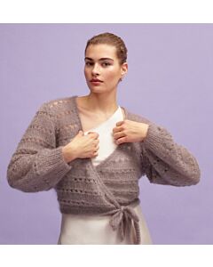 Lana Grossa wikkelvest breien van Silkhair (Classici 24, m14)