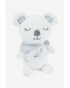 Knuffel koala roze met slab van dmc gn212 om te borduren