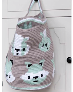 Haakpakket DenDennis Mochilla tas mint