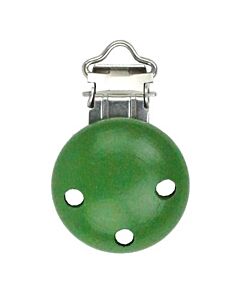 Houten speenclip - groen