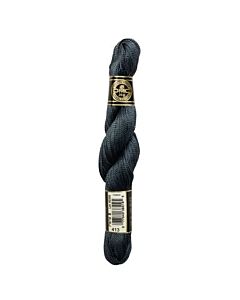 DMC Perle 8 borduur- en hardangergaren kl.413 grijs