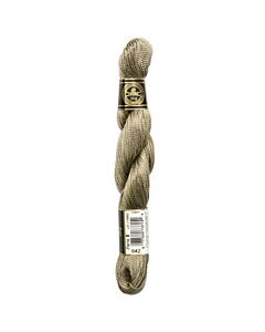 DMC Perle 8 borduur- en hardangergaren kl.642 groen
