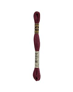 Borduurzijde DMC Mouline Special 117 kl.3802 aubergine/mauve 