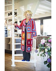 Karin Bloemen Blondievest garenpakket  