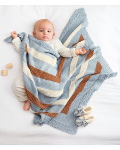 Lana Grossa baby deken breien van Alta Moda Cotolana (infanti 17, m76)