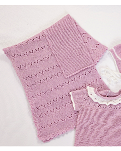 Lana Grossa baby dekentje maken van Ecopuno (infanti 19, m2)