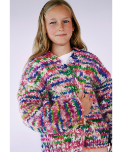 Lana Grossa vest breien van Confetti (Lana Gross Kids 13, m8) | C.R. Couture