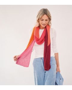 Lana Grossa sjaal breien van Ecopuno (Doeken & Co 7 m15a)
