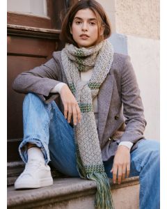 Lana Grossa sjaal breien van Lace Seta Mulberry (Doeken & Co 6, m11)