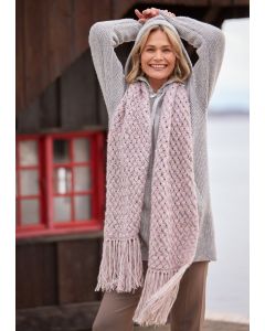 Lana Grossa sjaal breien van Puno Due (Doeken & Co 7 m13)