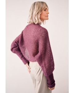 Lana Grossa sjaal breien van Silkhair (Doeken & Co 7 m21)