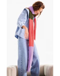 Lana Grossa sjaal van Ecopuno breien M56