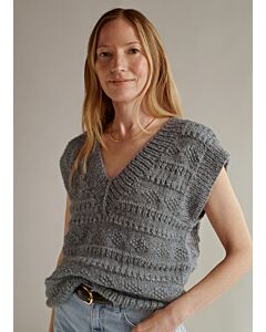 Lana Grossa spencer breien van Natural Alpaca Classico (Nordic, m11)