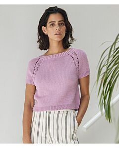 Een prefect truitje voor de zomerse dagen maar ook leuk om van het najaar te dragen met een vestje.  Download gratis het breipatroon van het shirt en ga aan de slag! Shop het breipakket of een van de kleuren Brigitte No.4 los. 