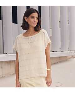Lana Grossa top breien van Puno Luce (Filati 65, m21)