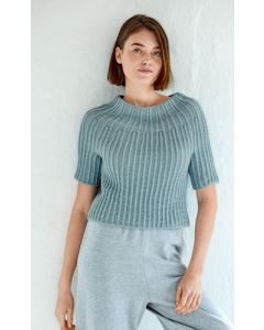 Lana Grossa trui met korte mouw breien van Cool Wool (m11)