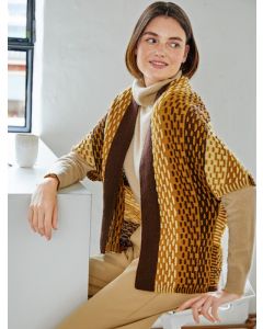 Lana Grossa vest breien van Cool Wool Mélange (m44)