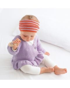 Lanagrossa baby hoofdband haken van Cool wool baby uit Infanti edition 