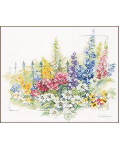 Lanarte borduurpakket bloemen expositie borduren pn-0198502