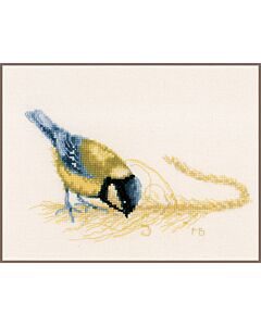 Lanarte borduurpakket pimpelmees pn-0188000 van Marjolein Bastin borduren