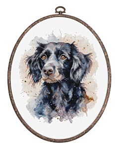 Luca-s borduurpakket Border Collie BC213