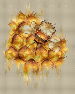 Luca-s borduurpakket Honey Bee CD003
