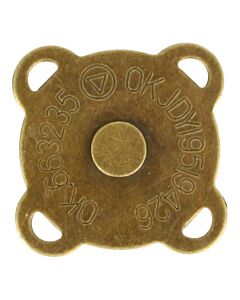 Magneetknopen aannaaibaar oud goud