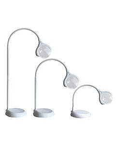 Magnificent 25050  loeplamp met led verlichting voor op de grond of tafel 3 in 1 