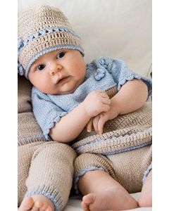 Lana Grossa baby outfit breien/haken van Cool Wool baby.