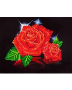 Diamond Dotz Red Rose Sparkle dd5.002